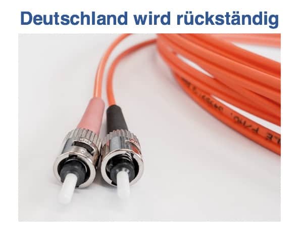 Glasfaser Entwicklungsland Deutschland 1118